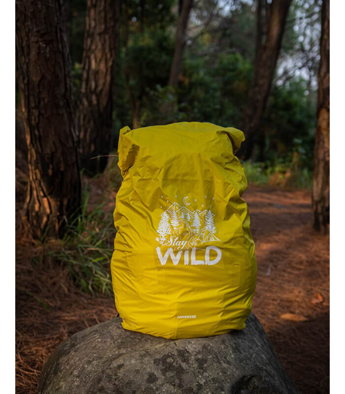 Advenzee Bag Cover (Stay Wild)-Yellow